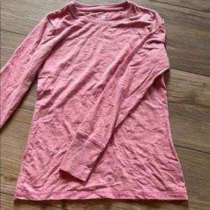 Pink target long sleeve
